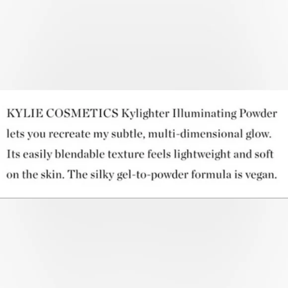 KYLIE Jenner Kylighter Pressed Illuminating Powder -050 Cheers Darling BNIB - Picture 6 of 7